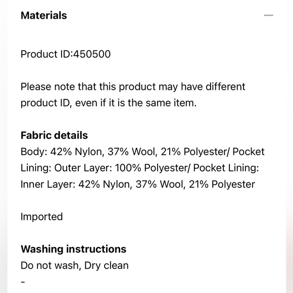 Uniqlo women double faced cocoon coat - XXS - Picture 5 of 5